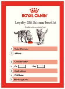 Royal Canin Loyalty Gift Scheme Image